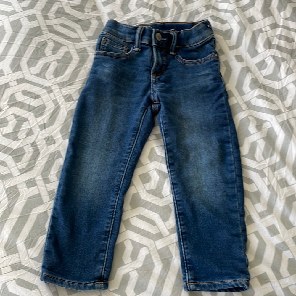 Gap toddler size 3 lined jeans